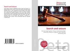 Bookcover of Search and seizure