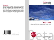 Borítókép a  Subbuteo - hoz