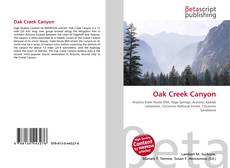 Oak Creek Canyon kitap kapağı