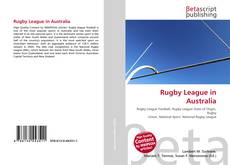 Copertina di Rugby League in Australia