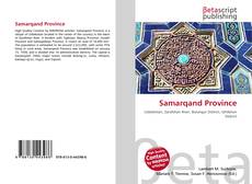 Portada del libro de Samarqand Province