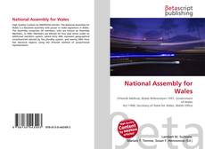 Portada del libro de National Assembly for Wales