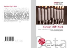 Samson (1961 film) kitap kapağı