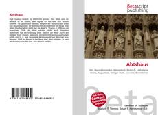 Borítókép a  Abtshaus - hoz