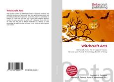 Buchcover von Witchcraft Acts