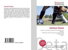 Buchcover von Samson Siasia