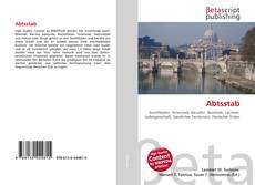 Bookcover of Abtsstab