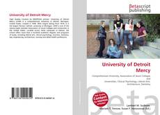 University of Detroit Mercy的封面