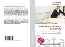 Обложка University of Missouri–Kansas City