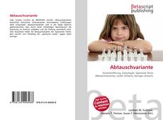 Buchcover von Abtauschvariante