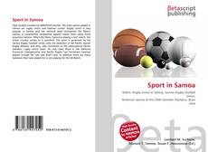 Buchcover von Sport in Samoa