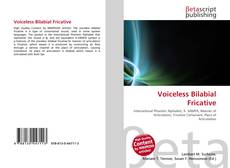 Bookcover of Voiceless Bilabial Fricative