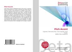 Portada del libro de Pitch Accent