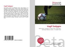 Bookcover of Vagif Sadygov