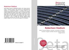 Borítókép a  Robertson Stadium - hoz