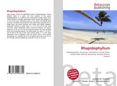 Borítókép a  Rhapidophyllum - hoz