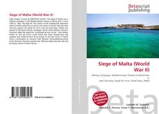 Siege of Malta (World War II) kitap kapağı