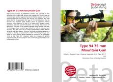 Type 94 75 mm Mountain Gun kitap kapağı