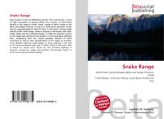 Couverture de Snake Range