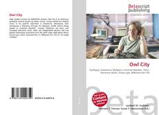 Owl City kitap kapağı