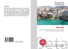 Abu Ala kitap kapağı