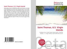 Saint Thomas, U.S. Virgin Islands kitap kapağı