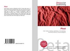 Borítókép a  Pleat - hoz