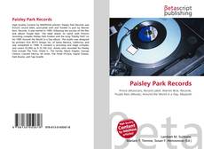 Paisley Park Records kitap kapağı