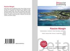 Capa do livro de Passive Margin 
