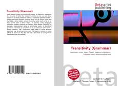 Capa do livro de Transitivity (Grammar) 