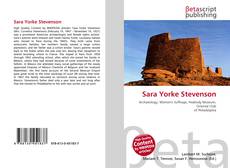 Capa do livro de Sara Yorke Stevenson 