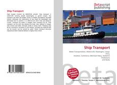 Capa do livro de Ship Transport 