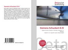 Обложка Siemens-Schuckert D.IV