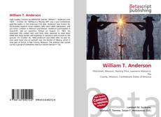 Capa do livro de William T. Anderson 