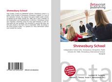 Buchcover von Shrewsbury School