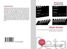 Buchcover von Wade Nichols
