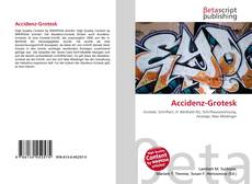 Buchcover von Accidenz-Grotesk