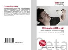 Capa do livro de Occupational Disease 
