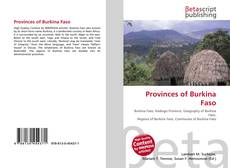 Portada del libro de Provinces of Burkina Faso