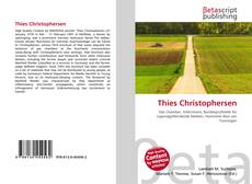 Capa do livro de Thies Christophersen 