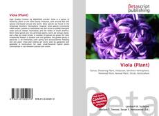 Capa do livro de Viola (Plant) 