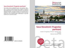 Portada del libro de Sava Kovačević (Yugoslav partisan)