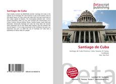 Capa do livro de Santiago de Cuba 