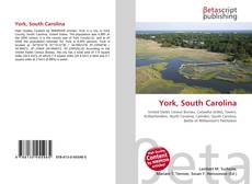Couverture de York, South Carolina