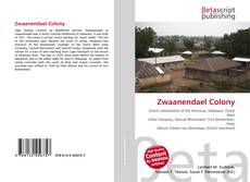 Zwaanendael Colony kitap kapağı