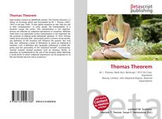 Couverture de Thomas Theorem