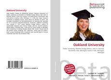 Buchcover von Oakland University