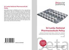 Couverture de Sri Lanka National Pharmaceuticals Policy