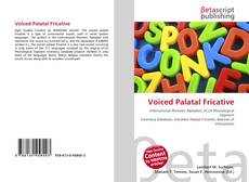 Buchcover von Voiced Palatal Fricative
