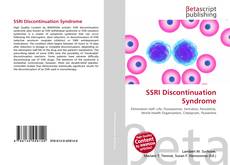 Buchcover von SSRI Discontinuation Syndrome